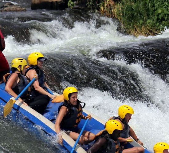On our 3 Days Jinja White Water Rafting and Bungee Jumping, Arrive Entebbe Airport you will Meet Aga Safari Company driver/guide and transfer for you to fairway hotel Kampala. fairway Hotel Kampala