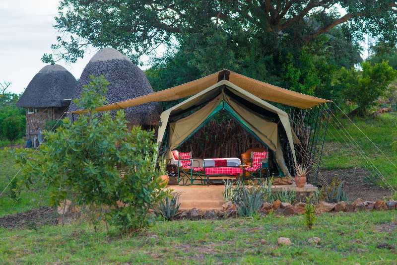Kidepo Savannah Lodge tents -Aga Safaris
