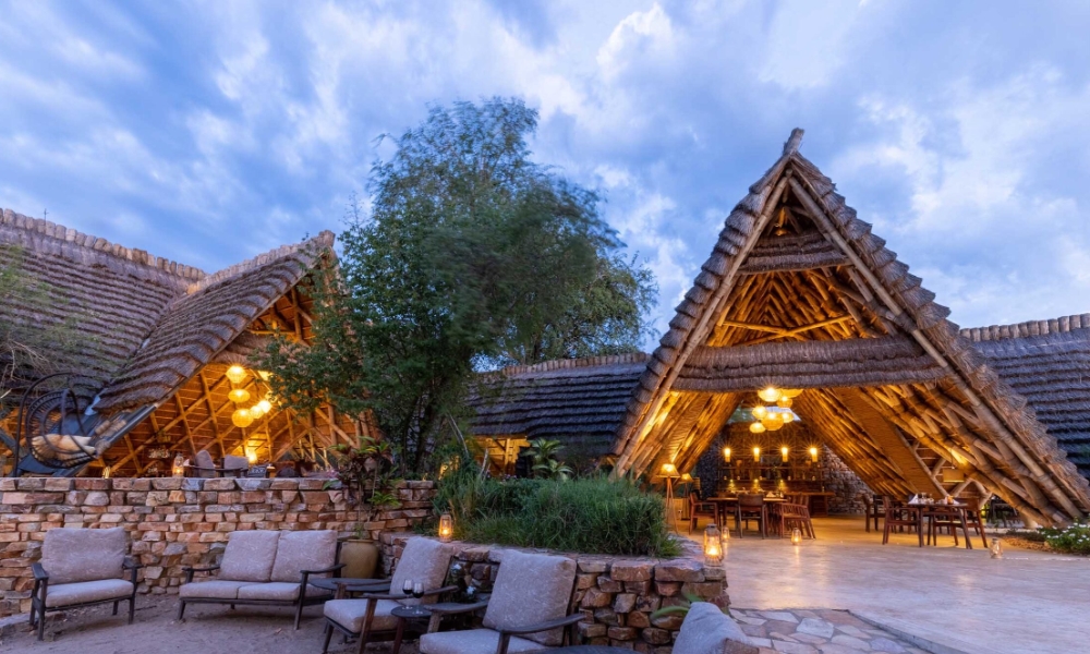 Nile Safari Lodge s luxury ecofriendly lodge located on the southern bank of River Nile, deep in Murchison Falls National Park