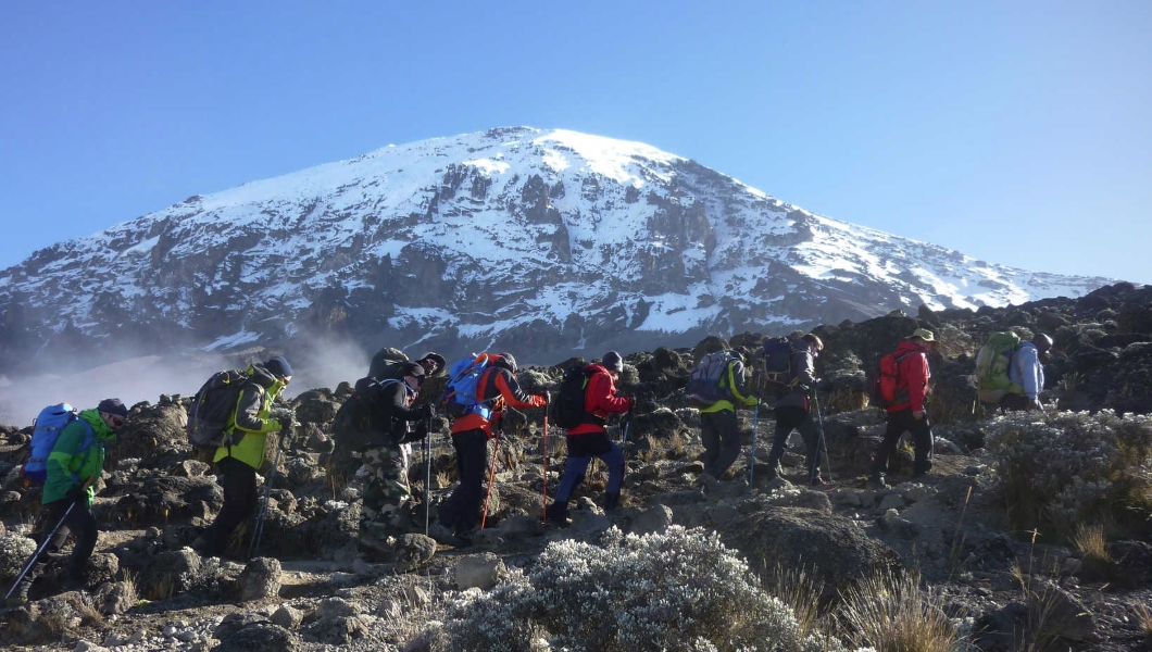 A phrase you’ll often hear during mountain Kilimanjaro hiking is “Pole pole,”