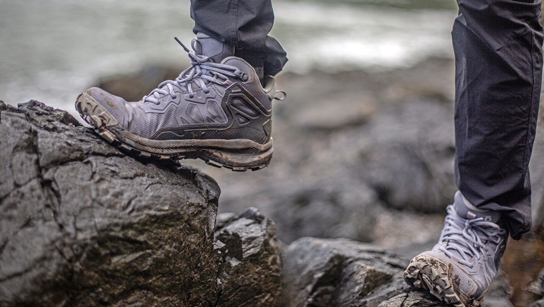 Waterproof hiking boots for gorilla trekking in virunga national park