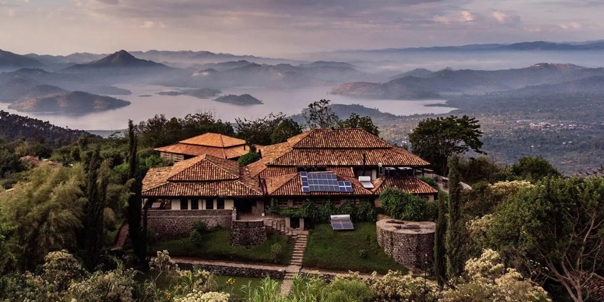 Virunga Lodge in Virunga national Park